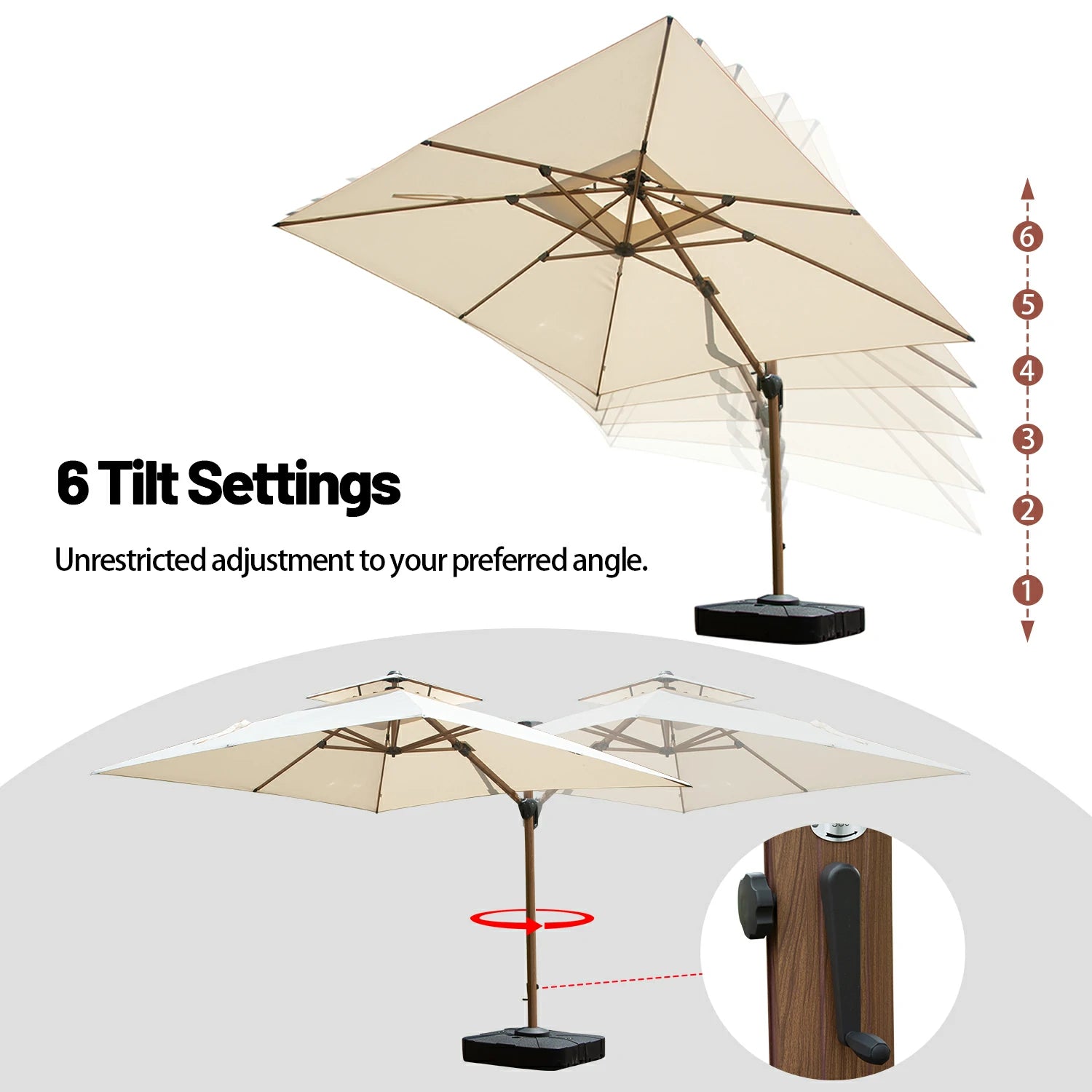 domi cantilever umbrella