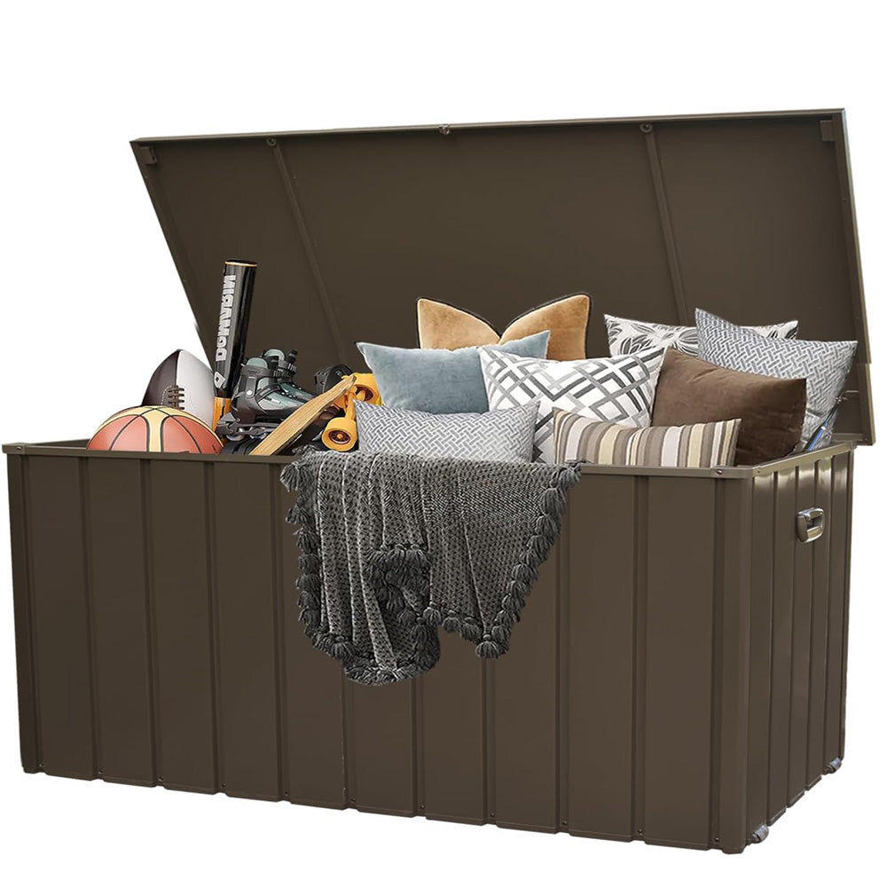Domi Outdoor Living Deck Box Waterproof, Organization and Storage for Patio  Furniture and Garden Tools