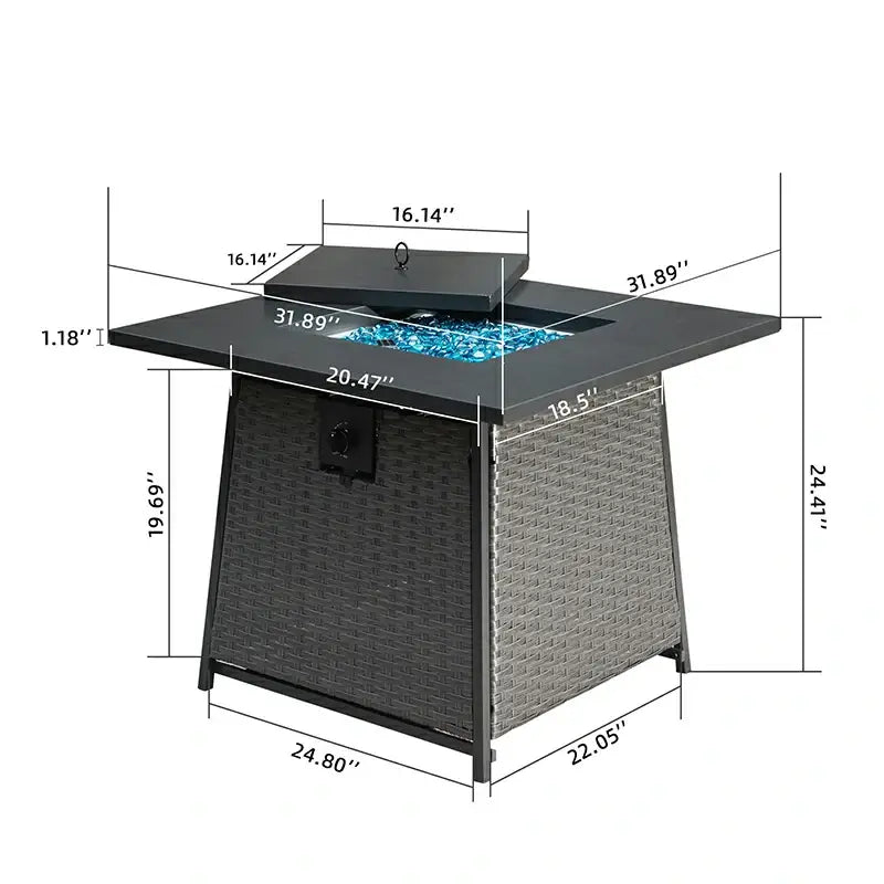 Domi Propane Fire Pits#size_32 inch